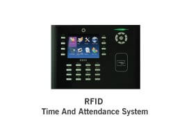 RFID time attendance system